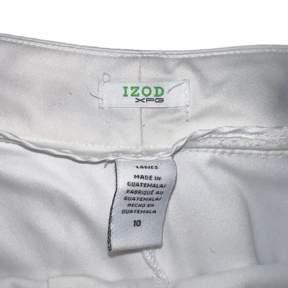 Izod Womens Golf Skort with Side Zipper Pocket Size 10 - Picture 3 of 4